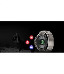 Mibro Смарт-часы GS Explorer S 48 мм, 1.32", 466x466, AMOLED, BT 5.3, Dual-band GPS, 10 ATM, цельный титан