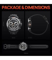 Mibro Смарт-часы GS Explorer 48 мм, 1.32", 466x466, AMOLED, BT 5.3, Dual-band GPS, 10 ATM, песочно-белый