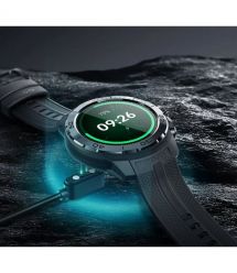 Mibro Смарт-часы GS Explorer 48 мм, 1.32", 466x466, AMOLED, BT 5.3, Dual-band GPS, 10 ATM, черный обсидиан