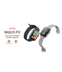 Mibro Смарт-часы Fit 44 мм, 1.75", 390x450, AMOLED, BT 5.3, GPS, 2 ATM, черный