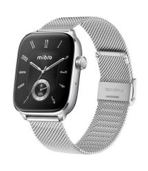 Mibro Смарт-часы Fit 44 мм, 1.75", 390x450, AMOLED, BT 5.3, GPS, 2 ATM, серебристый