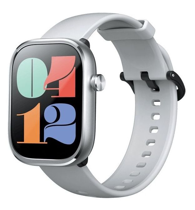 Mibro Смарт-часы C4 51 мм, 2.01", 240x296, BT 5.3, 2 ATM, серебристый