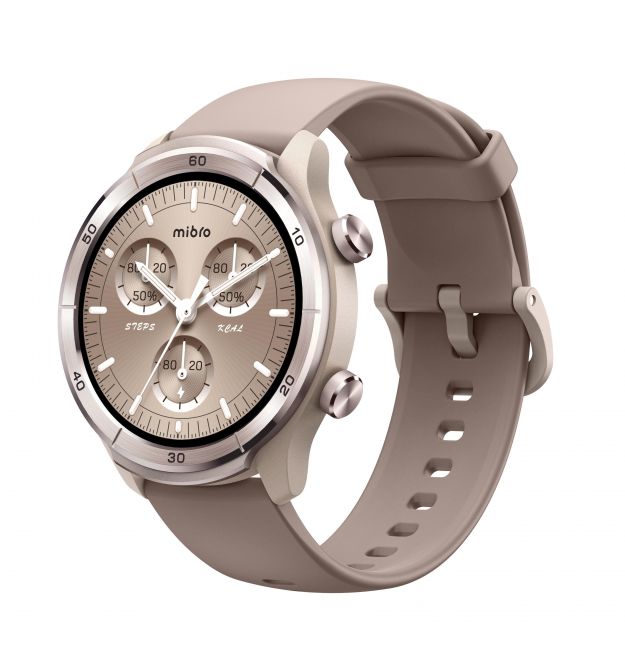 Mibro Смарт-часы A3 45 мм, 1.39", 360x360, BT 5.3, GPS, 2 ATM, мокко