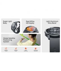 Mibro Смарт-часы A3 45 мм, 1.39", 360x360, BT 5.3, GPS, 2 ATM, мокко