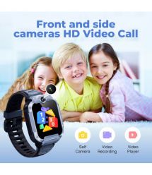 Mibro Детские часы-телефон Z5, 1.69", 240x280, GPS, 2MP dual, 900 мА·ч, 2 ATM, синий