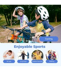 Mibro Детские часы-телефон Z5, 1.69", 240x280, GPS, 2MP dual, 900 мА·ч, 2 ATM, синий