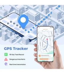 Mibro Детские часы-телефон Z5, 1.69", 240x280, GPS, 2MP dual, 900 мА·ч, 2 ATM, синий