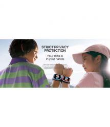 Mibro Детские часы-телефон Z5, 1.69", 240x280, GPS, 2MP dual, 900 мА·ч, 2 ATM, синий