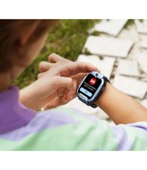 Mibro Детские часы-телефон Z5, 1.69", 240x280, GPS, 2MP dual, 900 мА·ч, 2 ATM, синий