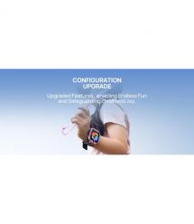 Mibro Детские часы-телефон Z5, 1.69", 240x280, GPS, 2MP dual, 900 мА·ч, 2 ATM, розовый