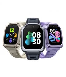 Mibro Детские часы-телефон S1, 1.68", 360x390, GPS, 8MP+5MP, 900 мА·ч, 2 ATM, песочно-золотой