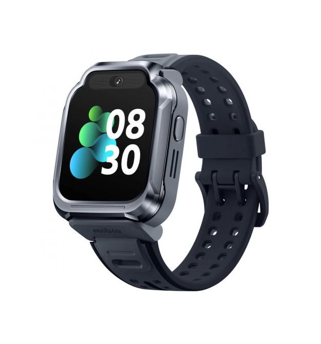 Mibro Детские часы-телефон S1, 1.68", 360x390, GPS, 8MP+5MP, 900 мА·ч, 2 ATM, сумеречный чёрный