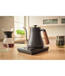 Sencor Электрочайник Sencor 0.6л, 5 темп.реж, поддержание температуры, мех. управление, нержавеющая сталь, черный