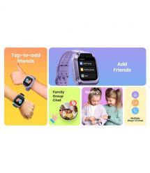 Mibro Детские часы-телефон S1, 1.68", 360x390, GPS, 8MP+5MP, 900 мА·ч, 2 ATM, лавандовый