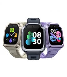 Mibro Детские часы-телефон S1, 1.68", 360x390, GPS, 8MP+5MP, 900 мА·ч, 2 ATM, лавандовый