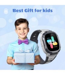 Mibro Детские часы-телефон P6, 1.4", 240x280, GPS, 2MP, 900 мА·ч, 2 ATM, синий