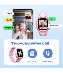 Mibro Детские часы-телефон P6, 1.4", 240x280, GPS, 2MP, 900 мА·ч, 2 ATM, синий