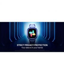 Mibro Детские часы-телефон P6, 1.4", 240x280, GPS, 2MP, 900 мА·ч, 2 ATM, синий