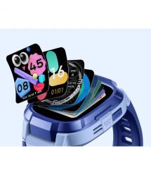 Mibro Детские часы-телефон P6, 1.4", 240x280, GPS, 2MP, 900 мА·ч, 2 ATM, синий