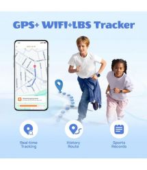 Mibro Детские часы-телефон P6, 1.4", 240x280, GPS, 2MP, 900 мА·ч, 2 ATM, серый