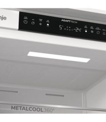 Gorenje Холодильник Gorenje вбудований з нижн. мороз., 193,7x69x55см, 2 двері,284(76)л, А+, NF+, Зона св-ті, Диспл, Wi-Fi, Біли