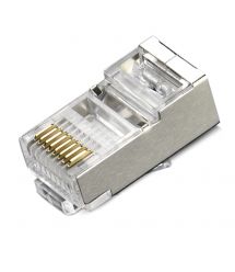 Конектор RITAR RJ-45 8P8C FTP Cat-6 екранований (100 шт/уп.) Q100