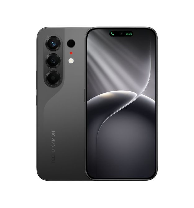 TECNO Смартфон Camon 50 (CN5) 6.78" 12/256ГБ, 2SIM, 6500мА•ч, Moonshadow Black