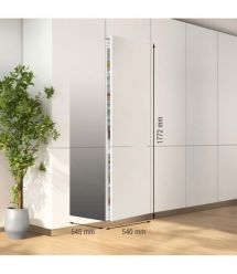 Gorenje Холодильник Gorenje вбудований з нижн. мороз., 177x69x55см, 2 двері,244(68)л, А+, NF+, Зона св-ті, Диспл, Wi-Fi, Біли
