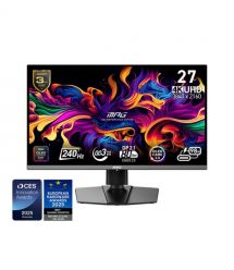 MSI Монітор MSI 26.5" MPG 272URX QD-OLED 2xHDMI, DP, 2xUSB, USB-C, Audio, OLED, 3840x2160, 240Hz, 0.03ms, DCI-P3 99%, Ada