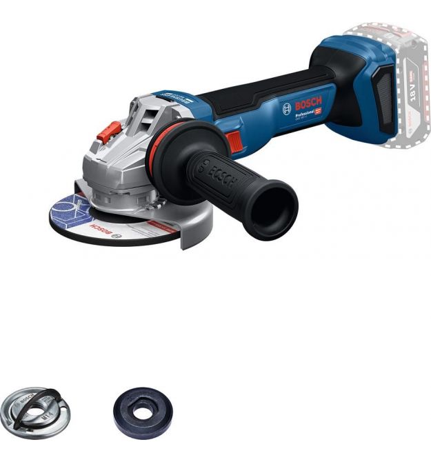 Bosch Шлифмашина угловая аккумуляторная Professional GWS 18V-11 125мм 0-9000об/мин 1.7кг без АКБ и ЗП