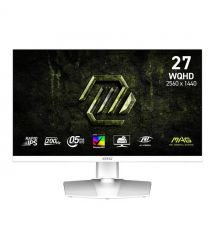 MSI Монітор MSI 27" MAG 274QRFW-E20 2xHDMI, DP, Audio, IPS, 2560x1440, 200Hz, 0.5ms, sRGB 124%, AdaptiveSync, Pivot, HDR4