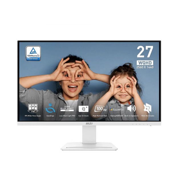 MSI Монітор MSI 27" PRO MP273QW-E2 2xHDMI, DP, MM, IPS, 2560x1440, 100Hz, 1ms, sRGB 118%