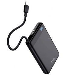 Trust Акумулятор портативний літій-іонний power bank Trust Fiera, 10000мА·год, 2хUSB-C, 20W, PD/QC 3.0, чорний