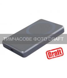 2E Акумулятор портативний літій-іонний Power Bank 2E Slim Wireless QI 10000мА·год, 20Вт, PD, сірий