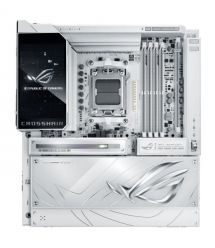 ASUS Материнcкая плата ROG CROSSHAIR X870E GLACIAL sAM5 X870E 4xDDR5 M.2 USB Type-C Wi-Fi BT E-ATX белый