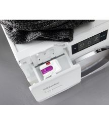 Miele Стиральная машина WEI 865 WPS фронтальная, 9кг, 1600, A+++, 63.6см, дисплей, инвертор, автодоз, люк хром, белый