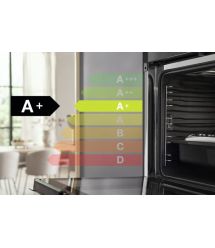 Miele Духовой шкаф H 2861 BP электрический, 76л, A+, дисплей, конвекция, пиролиз, телескопические направляющие, черный