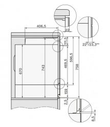 Miele Духовой шкаф H 2861 BP электрический, 76л, A+, дисплей, конвекция, пиролиз, телескопические направляющие, черный