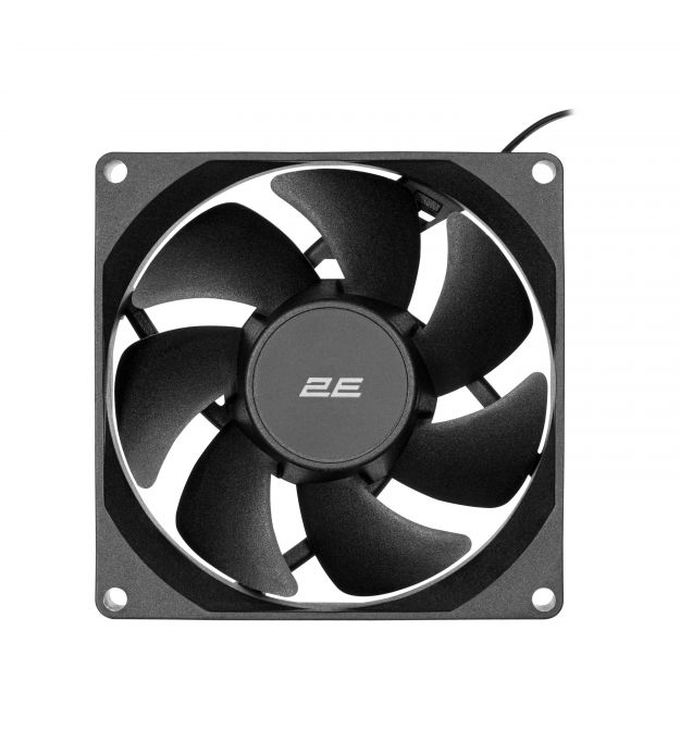 2E Корпусний вентилятор 2E F90B-S 90мм, 1700 rpm, 4pin MOLEX, 25dBa, чорний
