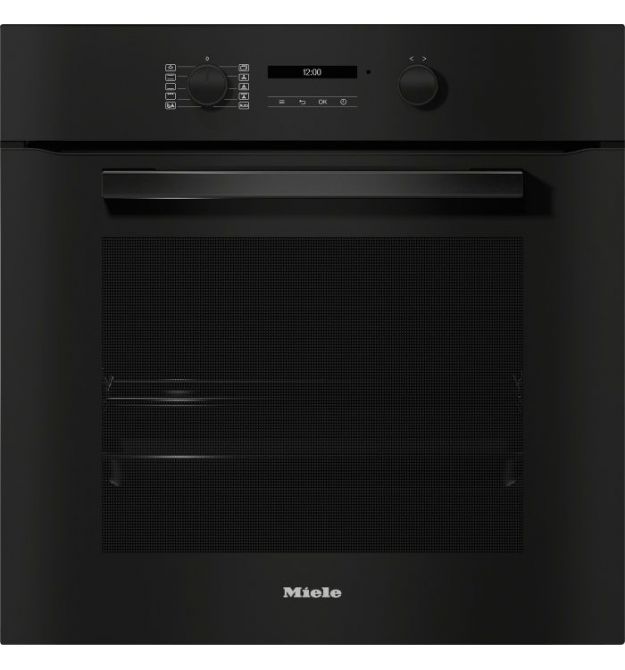 Miele Духовой шкаф H 2861 B Cэлектрический, 76л, A+, дисплей, конвекция, телескопические направляющие, черный