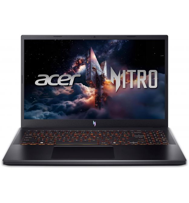 Acer Ноутбук Acer Nitro V 15 ANV15-52 15.6" FHD IPS, Intel 7-240H, 16GB, F1TB, NVD5050-8, Lin, чорний