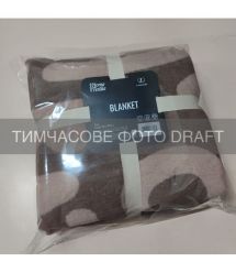 ARDESTO Плед ARDESTO Leonardo 150х200см, 50% бавовна, 30% поліестер, 20% акрил, малюнок, коричневий