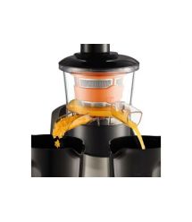 Tefal Соковитискач Tefal Infiny Press шнекова 200Вт, чаша-0.8л, жмих-0.8л, пластик, чорно-сірий