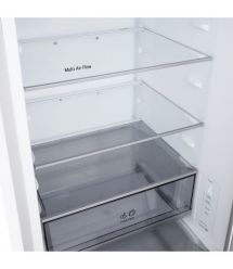 LG Холодильник с нижн. мороз., 186x60х68, холод.отд.-220л, мороз.отд.-113л, 2дв., E, NF, инв., диспл внутр., зона св-ти, белый