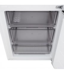 LG Холодильник с нижн. мороз., 186x60х68, холод.отд.-220л, мороз.отд.-113л, 2дв., E, NF, инв., диспл внутр., зона св-ти, белый