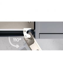 LG Холодильник с нижн. мороз., 186x60х68, холод.отд.-220л, мороз.отд.-113л, 2дв., E, NF, инв., диспл внутр., зона св-ти, бежевый