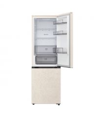 LG Холодильник с нижн. мороз., 186x60х68, холод.отд.-220л, мороз.отд.-113л, 2дв., E, NF, инв., диспл внутр., зона св-ти, бежевый