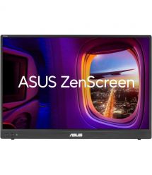 ASUS Монітор портативний Asus 16" ZenScreen MB16NCG mHDMI, 2xUSB-C, Audio, IPS, 2560x1600, 16:10, 155Hz, sRGB 100%, HDR10, Cover