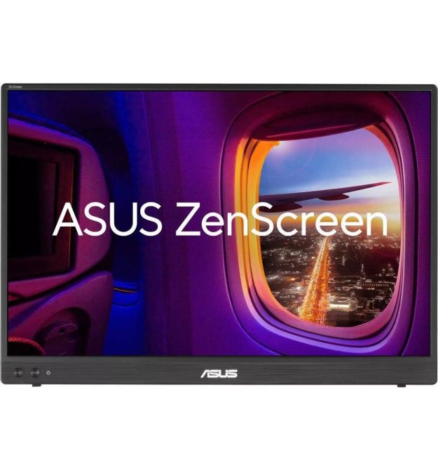 ASUS Монітор портативний Asus 16" ZenScreen MB16FC mHDMI, 2xUSB-C, Audio, IPS, 1920x1200, 16:10, 75Hz, Cover