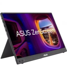 ASUS Монітор портативний Asus 16" ZenScreen MB16FC mHDMI, 2xUSB-C, Audio, IPS, 1920x1200, 16:10, 75Hz, Cover